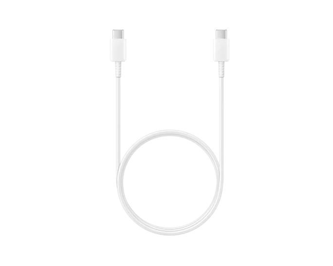 Кабель Samsung EP-DA705BWRGRU USB Type-C - USB Type-C 1 м, белый