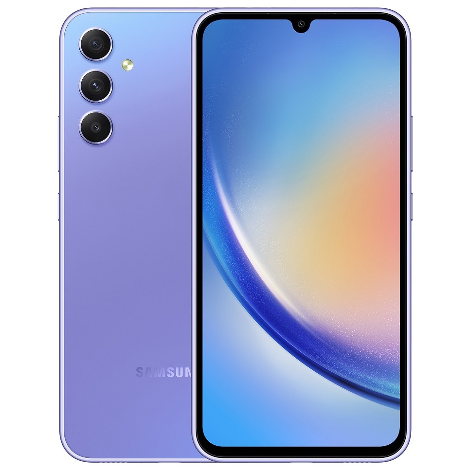  Смартфон Samsung Galaxy A34 8/256 Гб Лавандовый Global