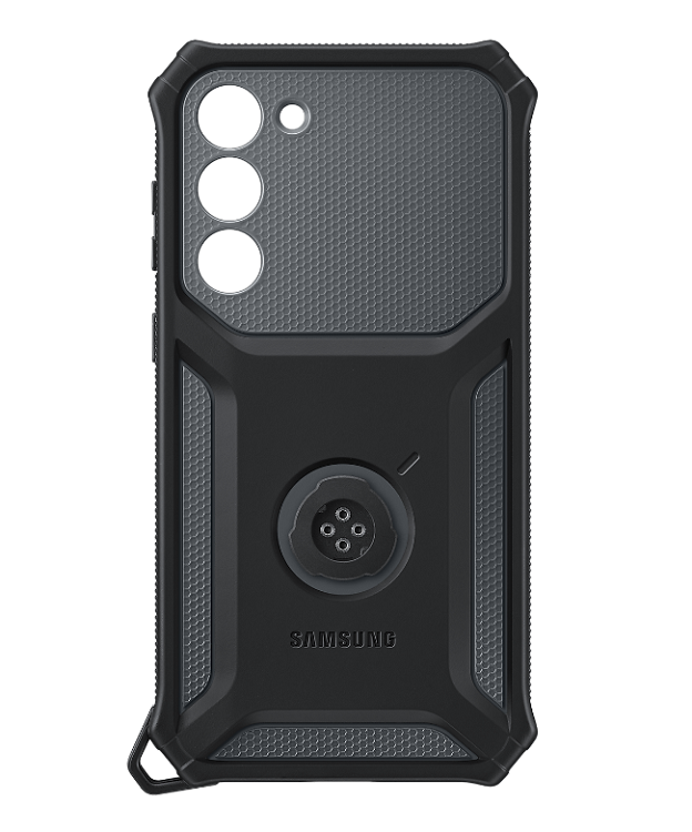 Чехол-накладка Samsung Galaxy S23+ EF-RS916CBEGRU Rugged Gadget Case титан