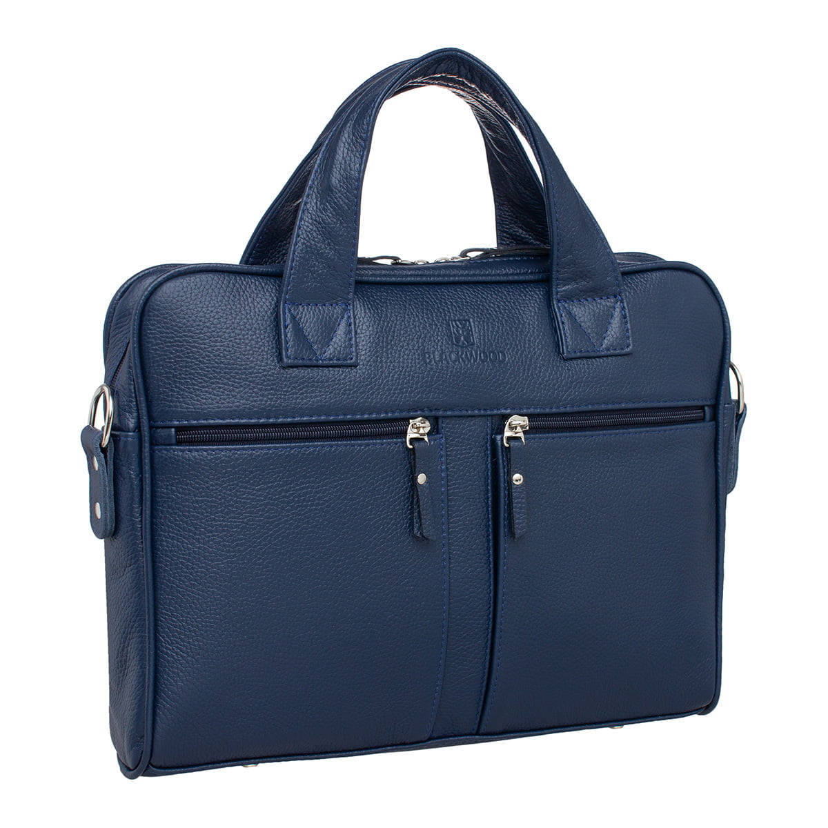Деловые сумки  Blackwood Деловая сумка Edis Dark Blue