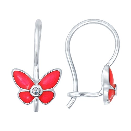 Серьги детские из серебра 94021968
