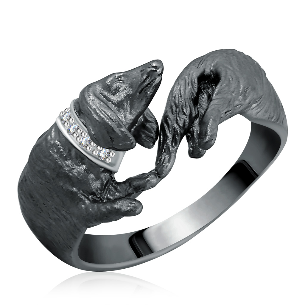 Кольца из серебра Кольцо из серебра К-76012