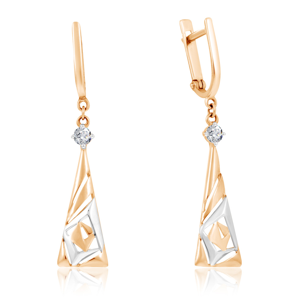 Серьги из золота Д0268-027650