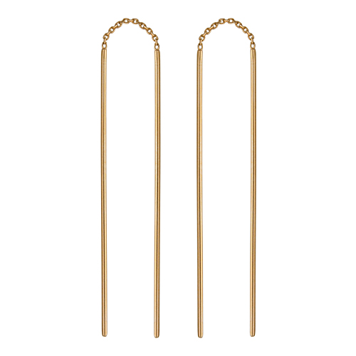 Серьги-продевки из золота Э2972-01С714776