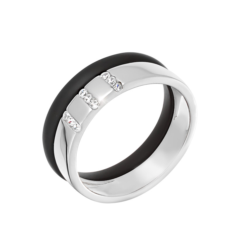 Кольцо из серебра TM-R00696-B-W-X-X-W