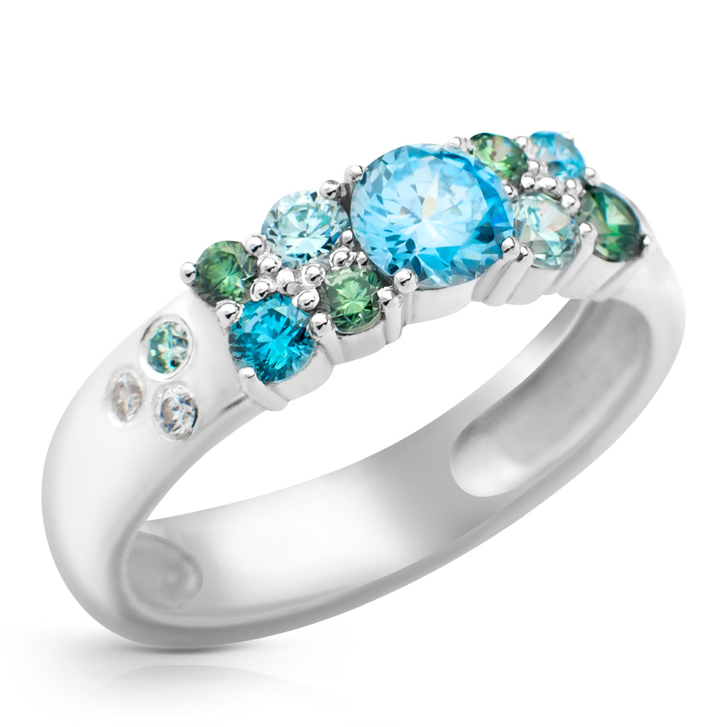 Кольца из серебра Кольцо из серебра 1021SL01