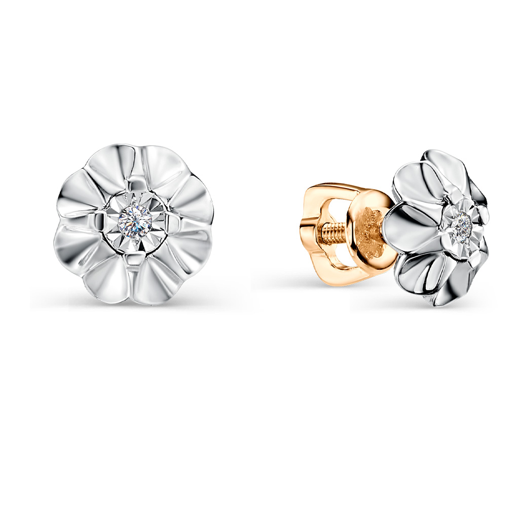 Серьги из золота 22709-100
