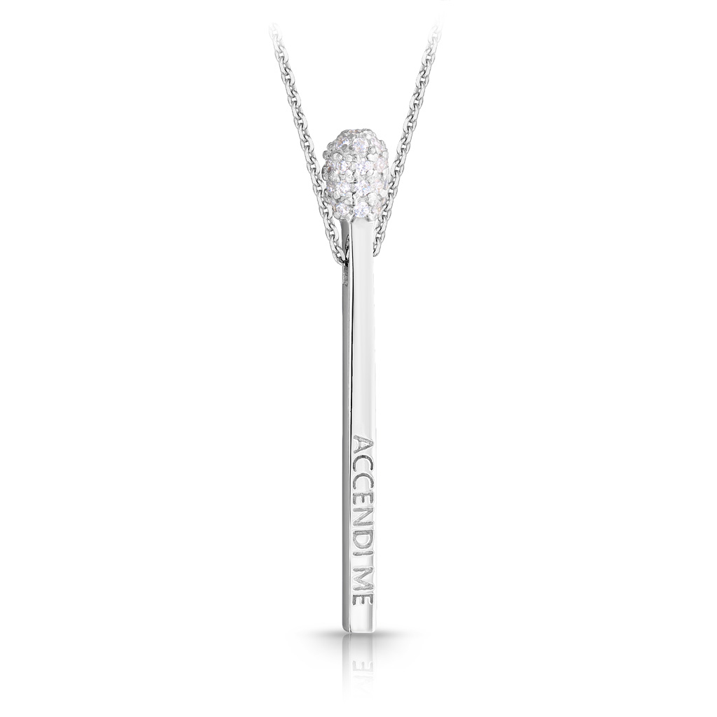 Колье из серебра Спичка с50-1261ф-
