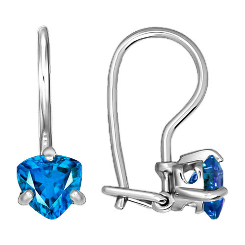 Серьги детские из серебра 94020578