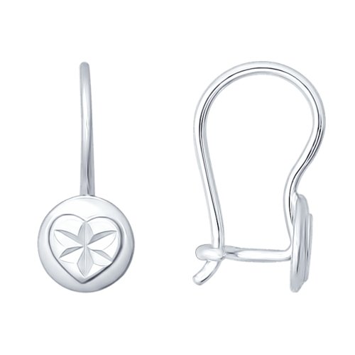 Серьги детские из серебра 94021810