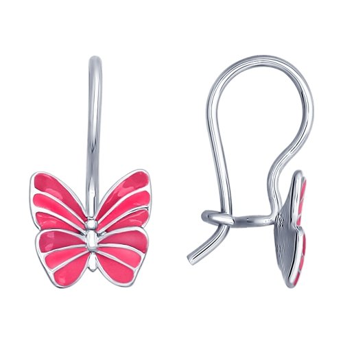 Серьги детские из серебра 94021640