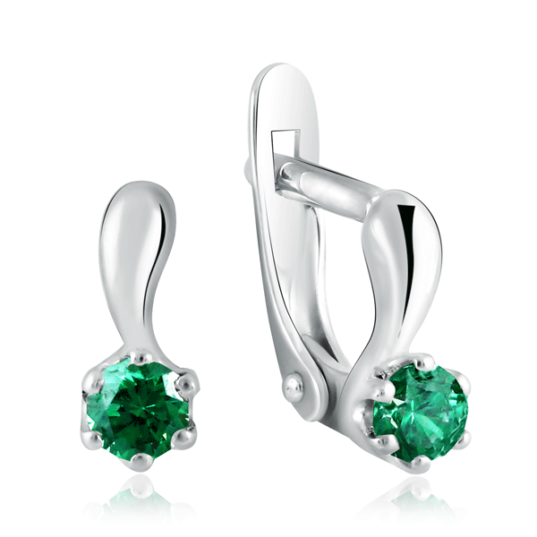 Серьги детские из серебра 94020452