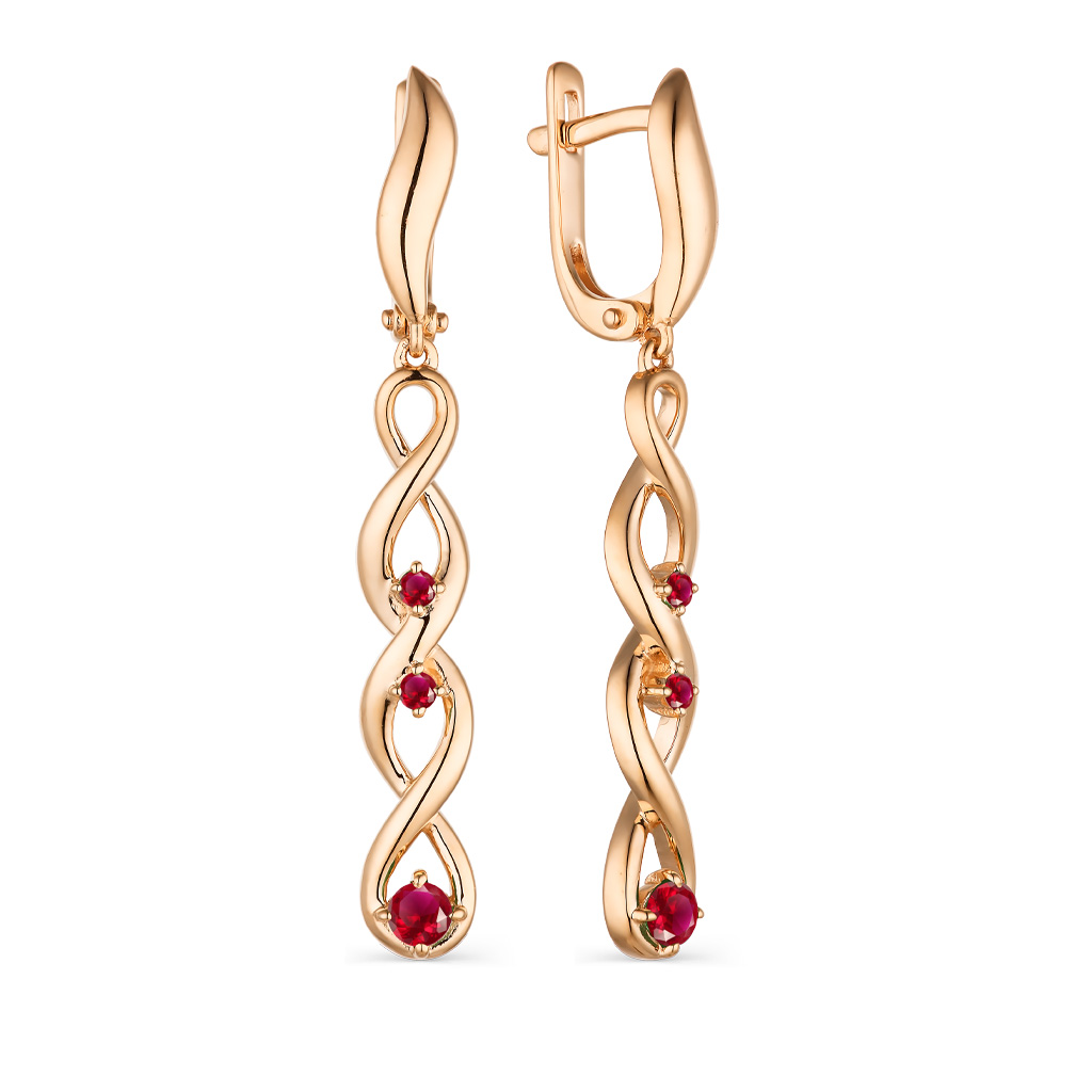 Серьги из золота 23534-103