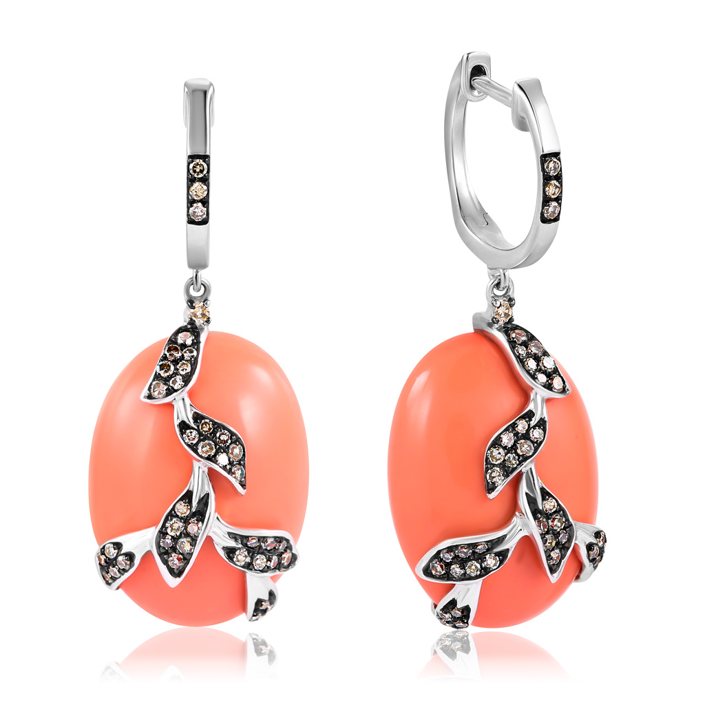 Серьги из золота юлU286CLC4