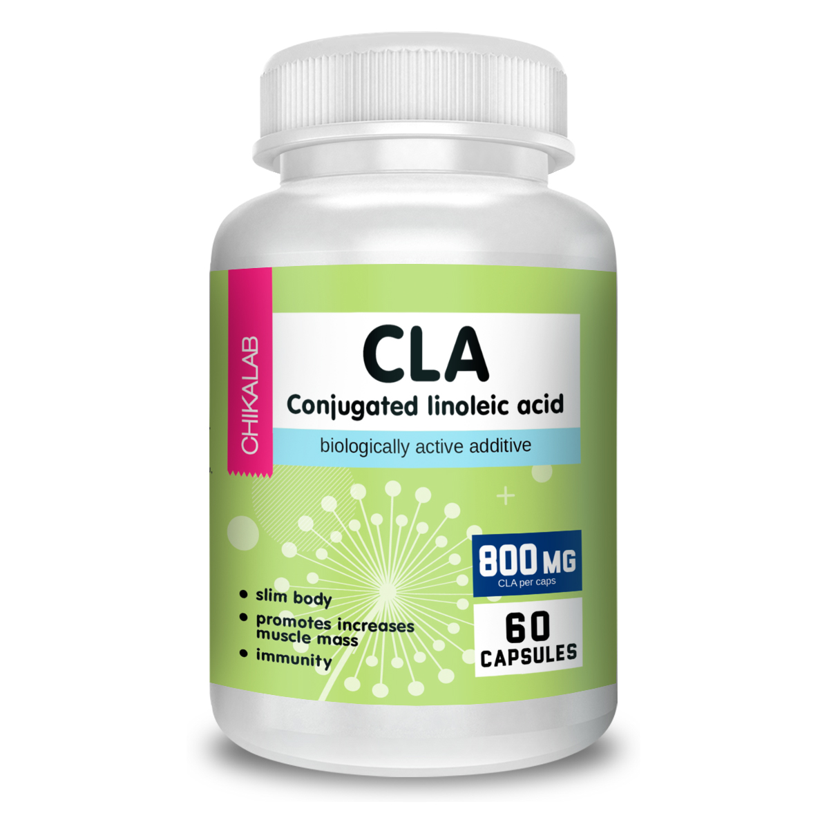 Витамины и минералы - Конъюгированная Линолевая Кислота (CLA), 60 кап. (soft gel)
