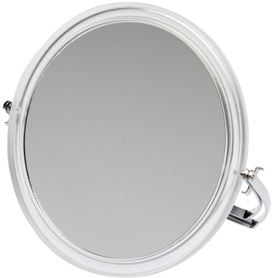 Настольные зеркала Зеркало настольное в прозрачной оправе DEWAL BEAUTY