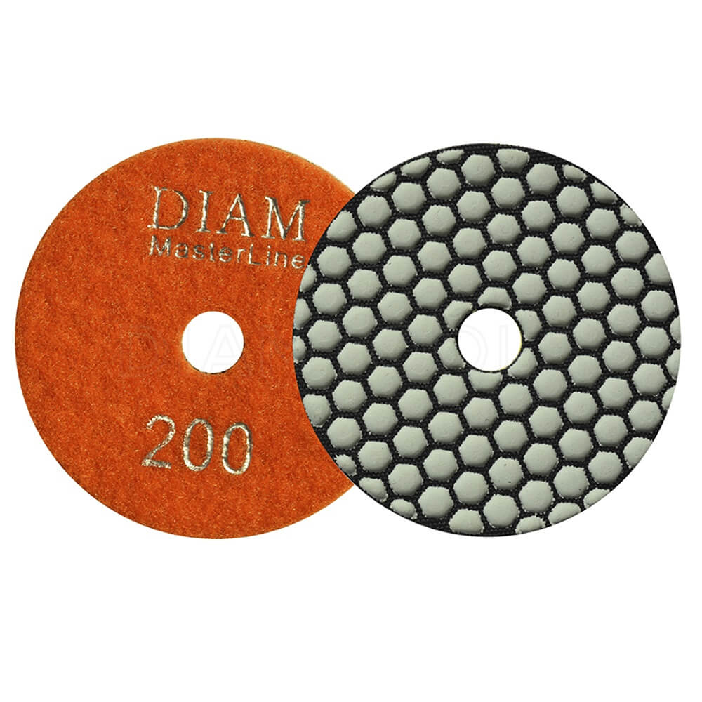 Алмазный гибкий шлифовальный круг DIAM MasterLine №200 сухая полировка 000567