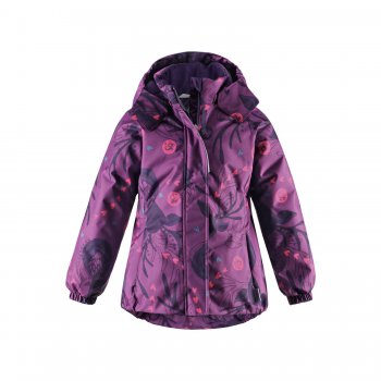   Диномама Куртка (фиолетовый с принтом)