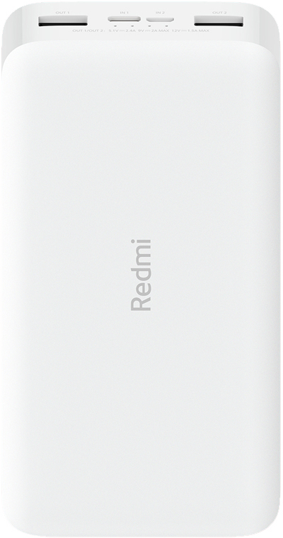 Внешние аккумуляторы Внешний аккумулятор Xiaomi Redmi Power Bank 20000mAh PB200LZM (White)