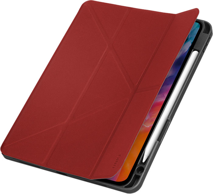 Чехлы-книжки для планшетов Чехол Uniq Transforma Rigor для iPad Air 10.9" 2020 (Red)