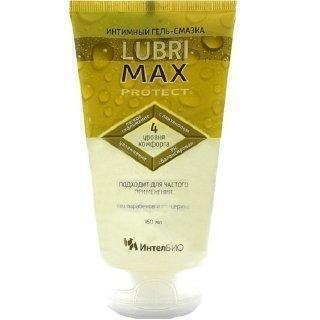 Вагинальные  IntimShop Интимный гель-смазка ИнтелБИО Lubrimax Protect с антисептическим эффектом, 150 мл