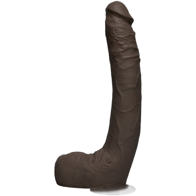 Большие  IntimShop Фаллоимитатор Doc Johnson Signature Cocks Ultraskyn Jax Slayher 26.7 см, коричневый