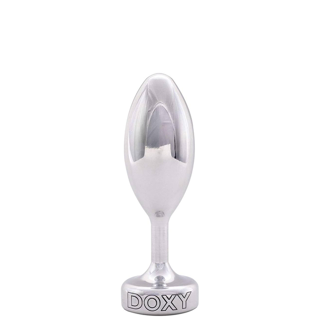  Анальная пробка Doxy Smooth, серебристая