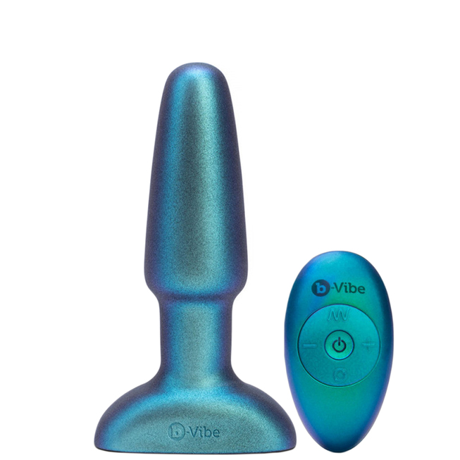  Анальная римминг-пробка b-Vibe Rimming 2 Limited Edition, зеленая