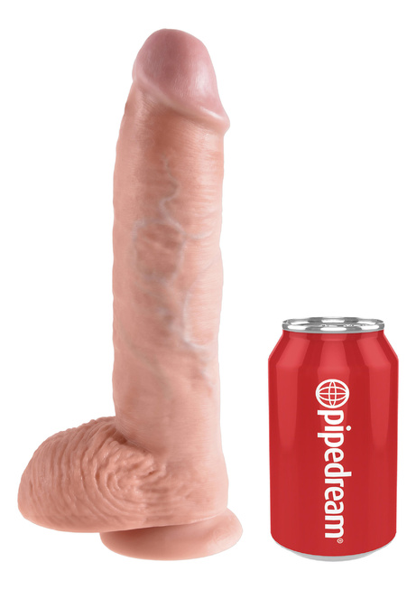 Большие  IntimShop Большой фаллоимитатор PipeDream King Cock 26.7 см, телесный