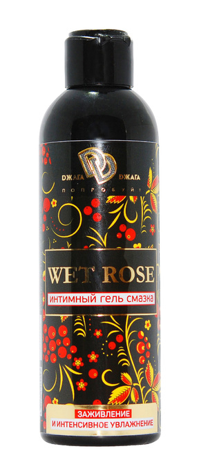 Вагинальные  IntimShop Интимный гель-смазка Джага-Джага Wet Rose, 200 мл