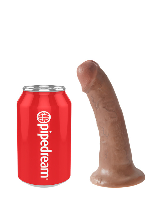 Фаллоимитатор на присоске PipeDream King Cock 17.1 см, светло-коричневый