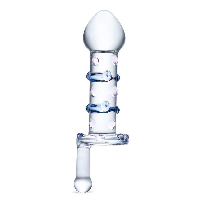  Стеклянная пробка с ручкой Glas Candy Land Juicer 11.5 см, бесцветный