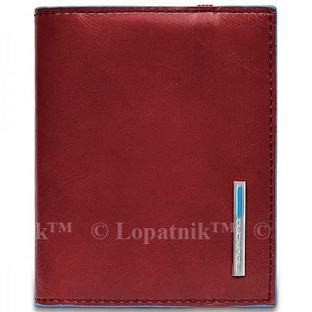 Кредитницы женские  Lopatnik Чехол для кредитных карт Piquadro Blue Square PIQUADRO PP1395B2/R