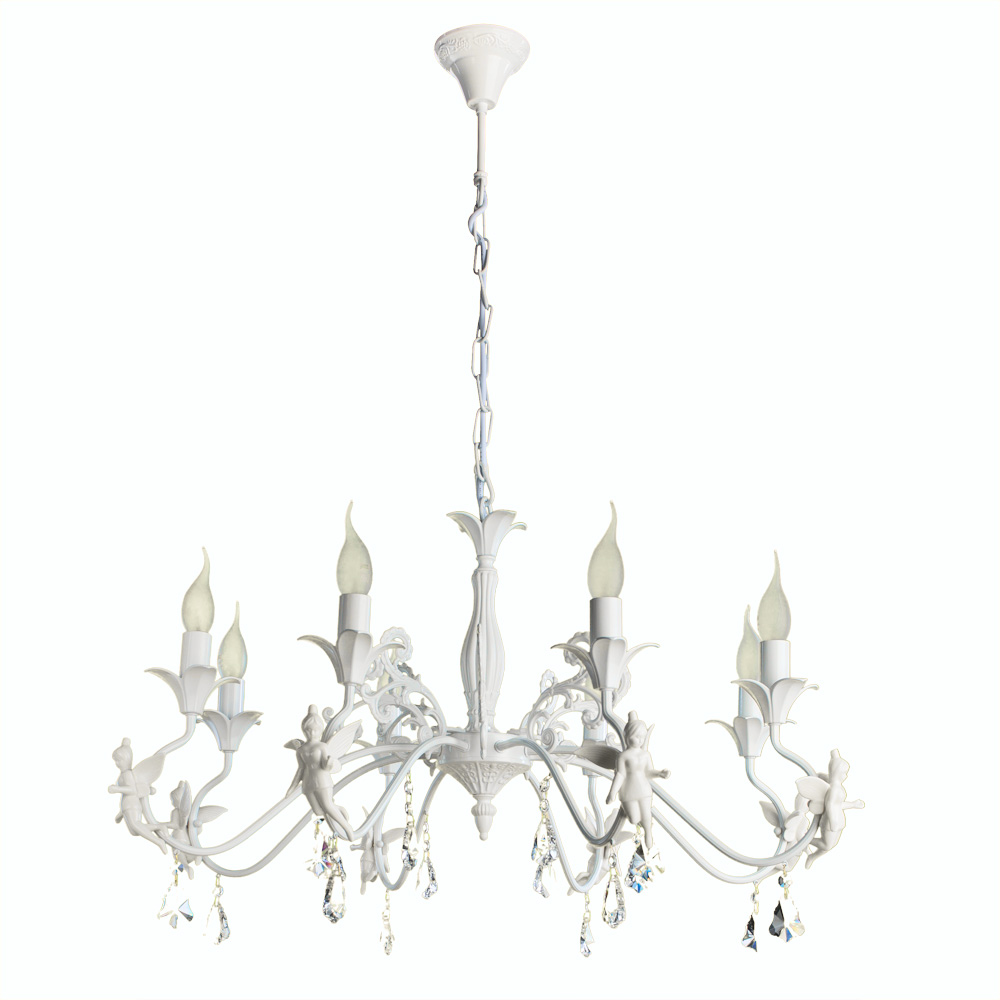 Подвесные люстры Подвесная люстра Arte Lamp ANGELINA A5349LM-8WH