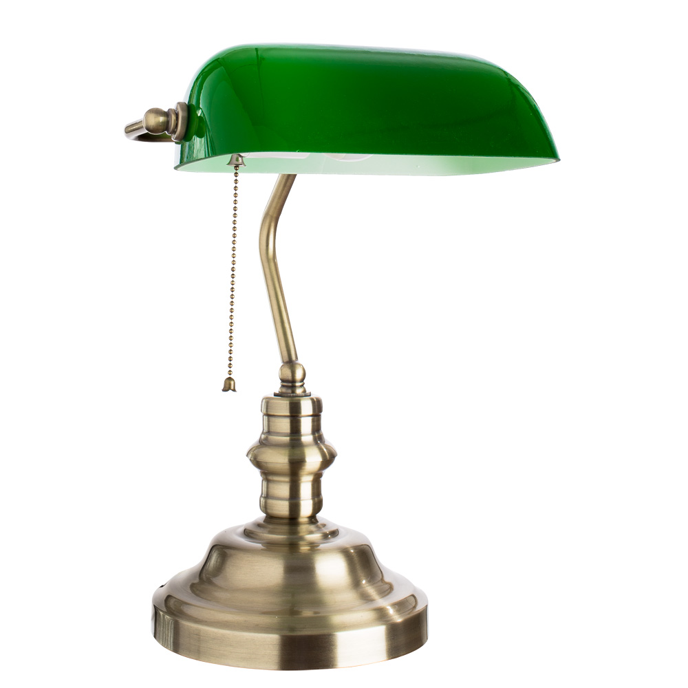 Настольные  Маркет Света Настольная лампа Arte Lamp BANKER A2492LT-1AB