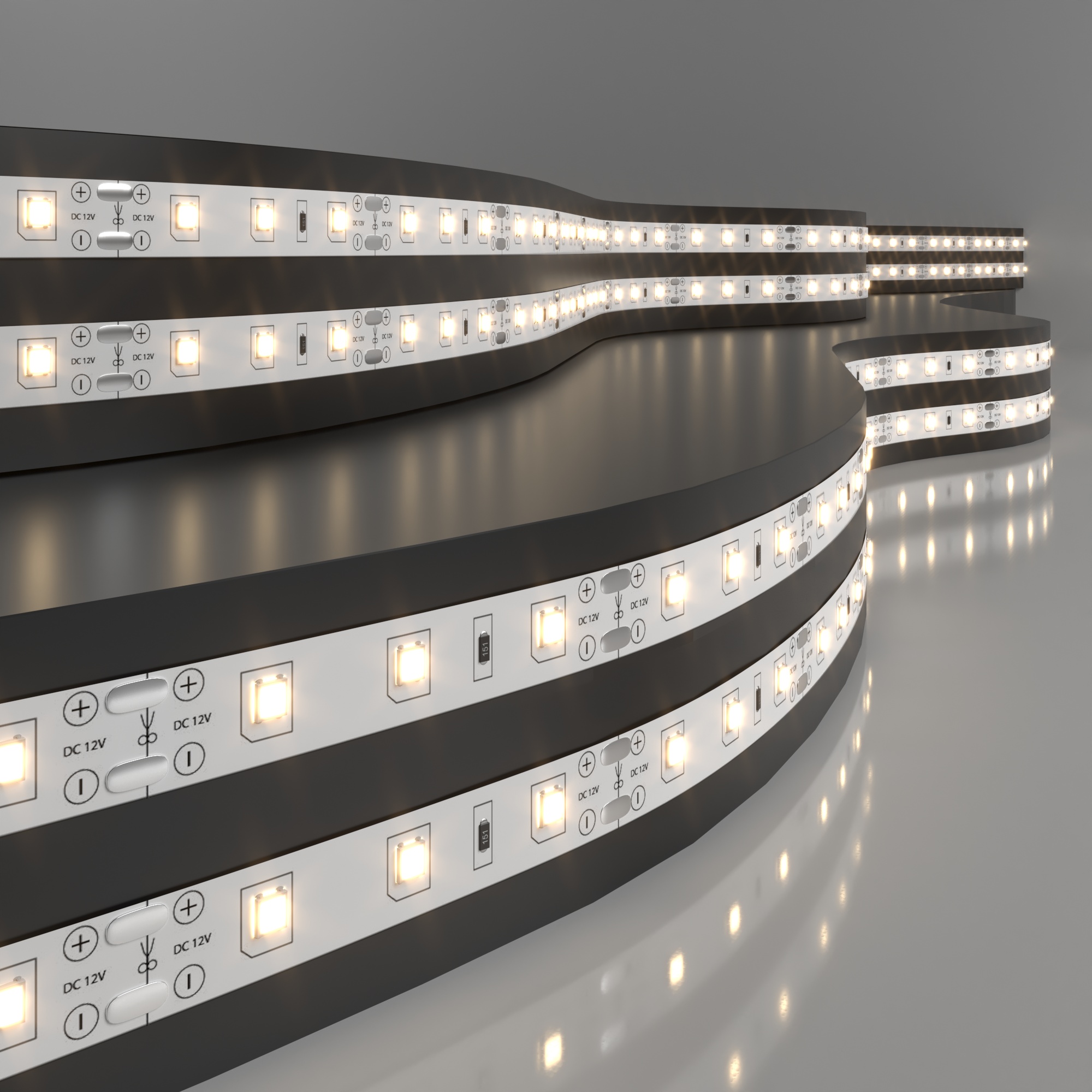 Светодиодные ленты  Маркет Света LED лента Elektrostandard Лента 12V Лента светодиодная 60Led 4,8W IP20