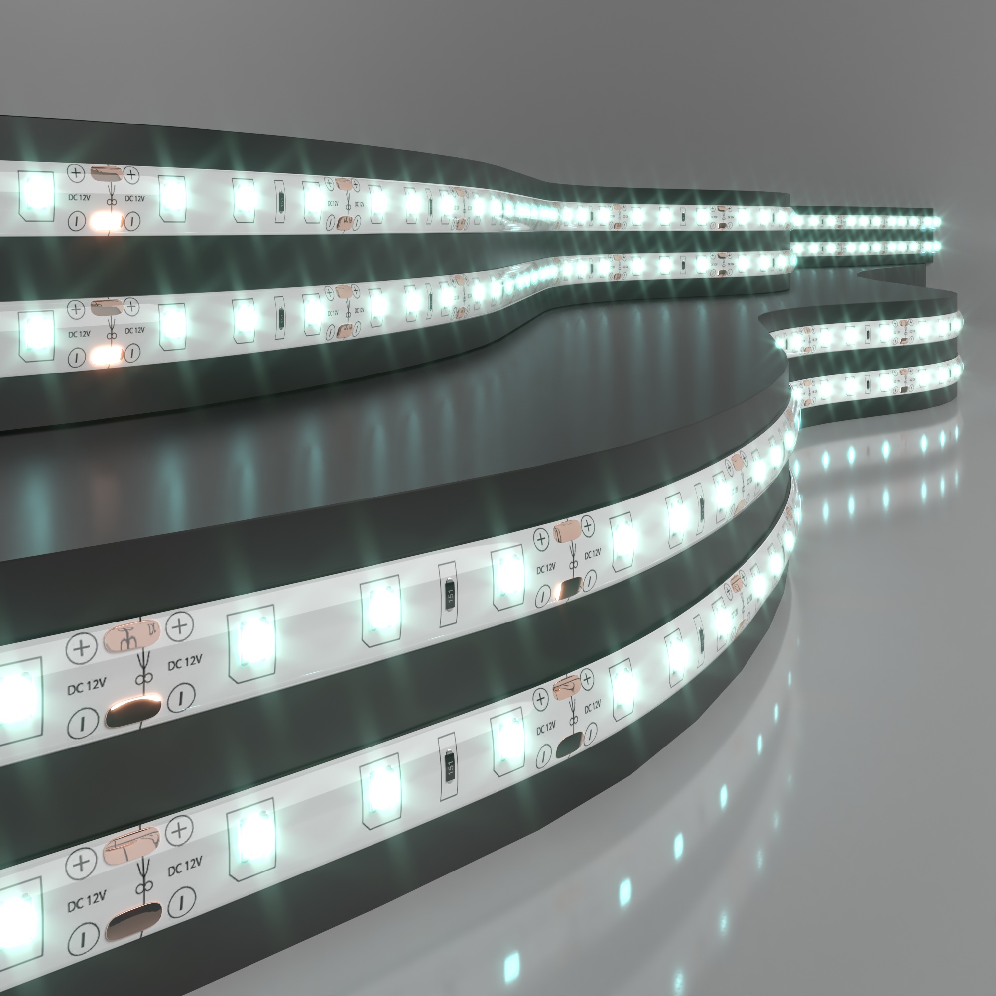 Светодиодные ленты  Маркет Света LED лента Elektrostandard Лента 12V Лента светодиодная 60Led 4,8W IP65