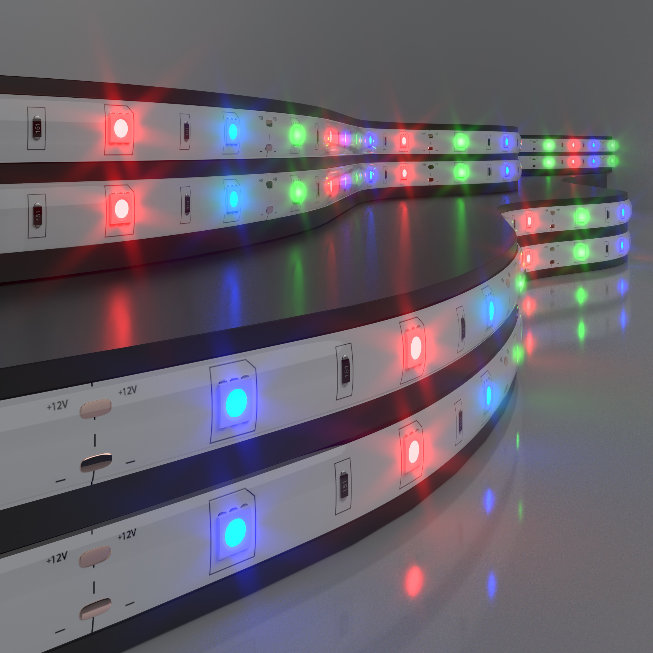 Светодиодные ленты LED лента Elektrostandard 12V 7,2W IP65 Лента светодиодная 5050 12V 30