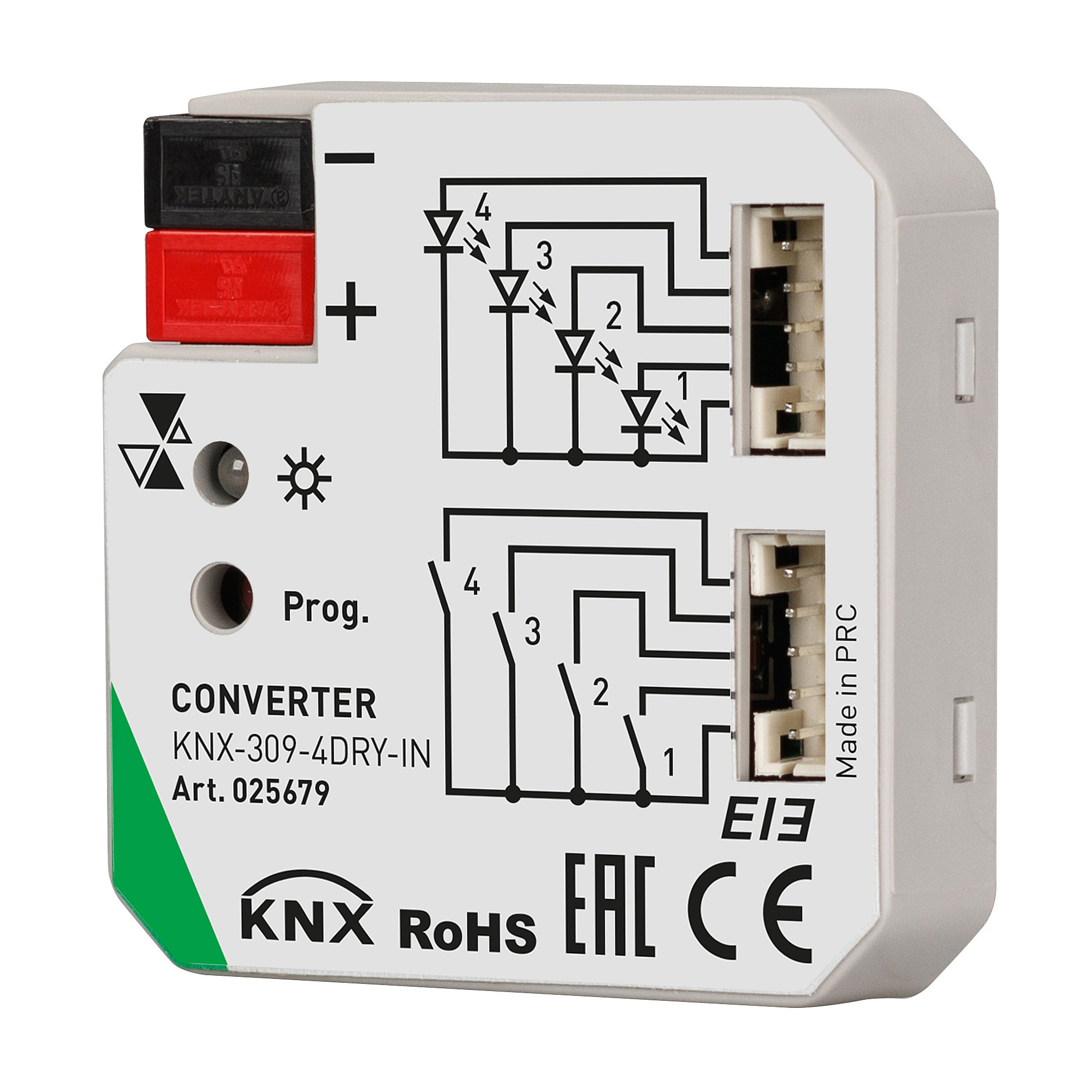 Комплектующие Конвертер KNX 4-х канальный Arlight 025679