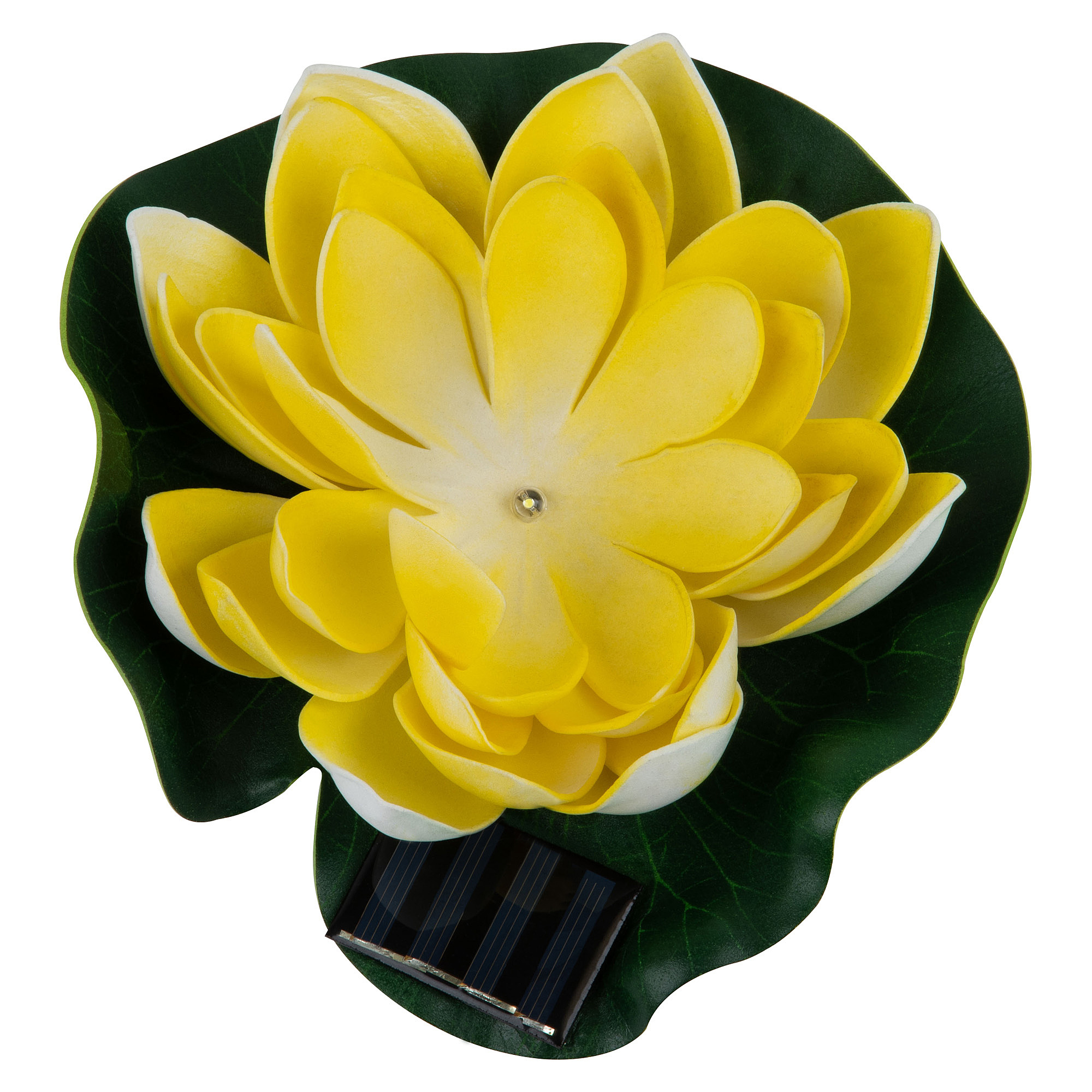 Садовые Фигура для сада Uniel USL-S-827/PT060 YELLOW WATERLILY