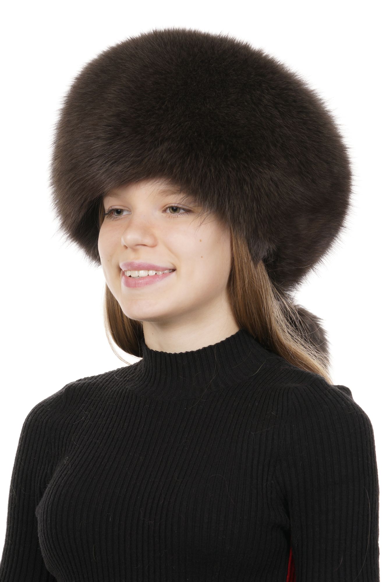 Шапки из песца Шапка женская из песца