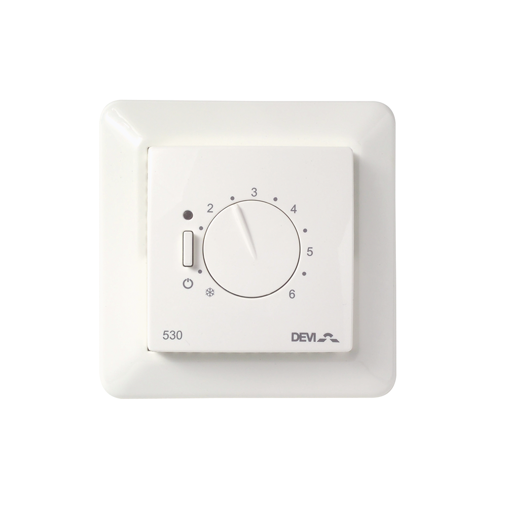  Терморегулятор DEVIreg™ D-530 (ELKO) с датчиком пола, 15А