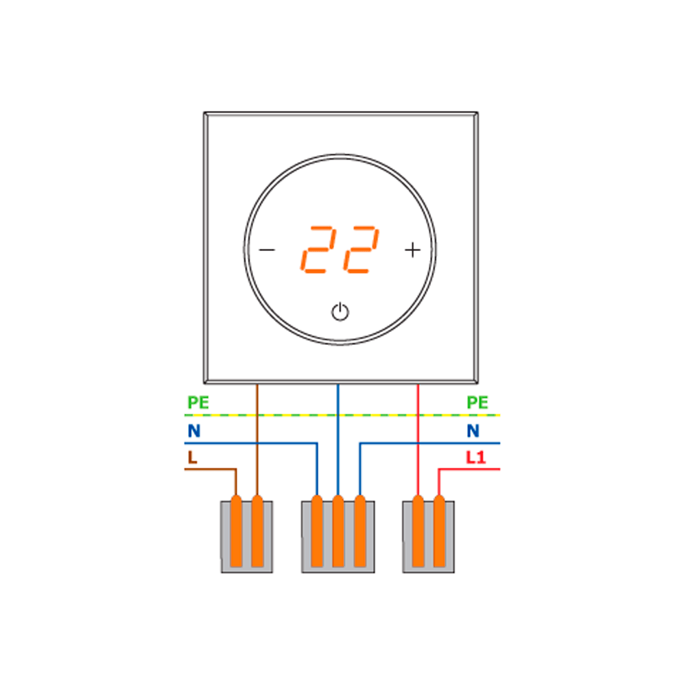 Автоматика DeLUMO Термодатчик DeLUMO проводной для терморегулятора