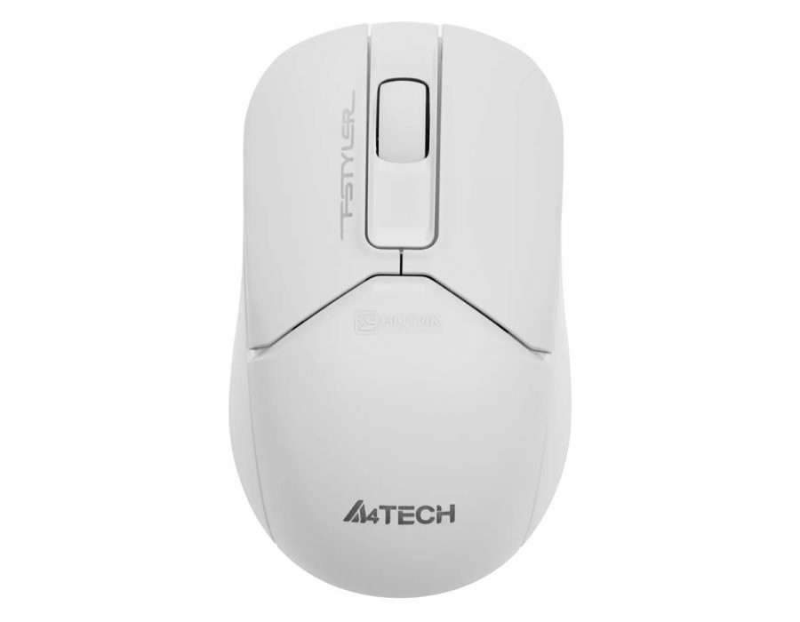   Нотик Мышь беспроводная A4Tech Fstyler FG12, 1200dpi, Wireless/USB, Белый FG12 WHITE