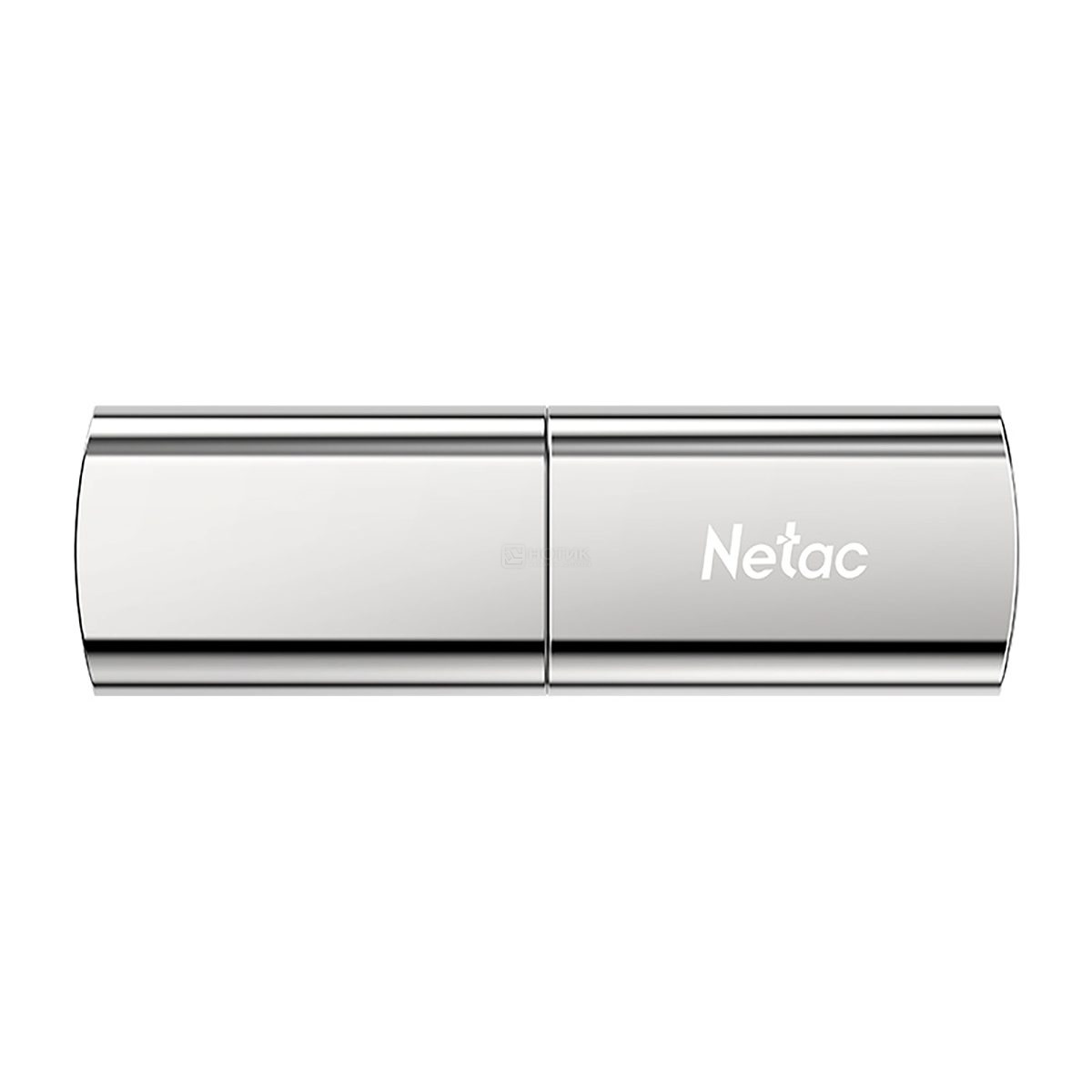   Нотик Флешка Netac US2, 1Tb, USB 3.2, Серебристый NT03US2N-001T-32SL