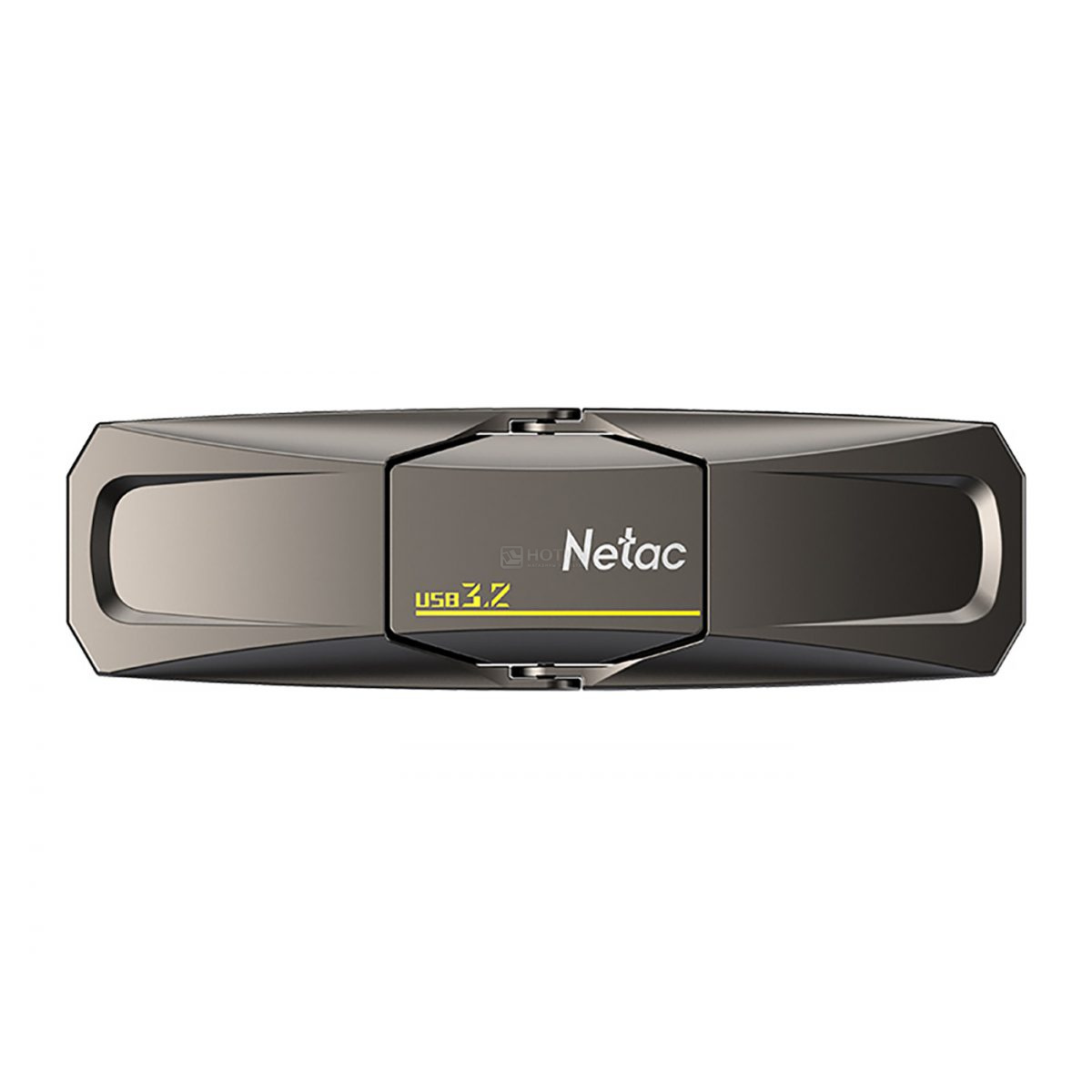  Флешка Netac US5, 256Gb, USB 3.2/USB Type-C, Серый NT03US5C-256G-32TA