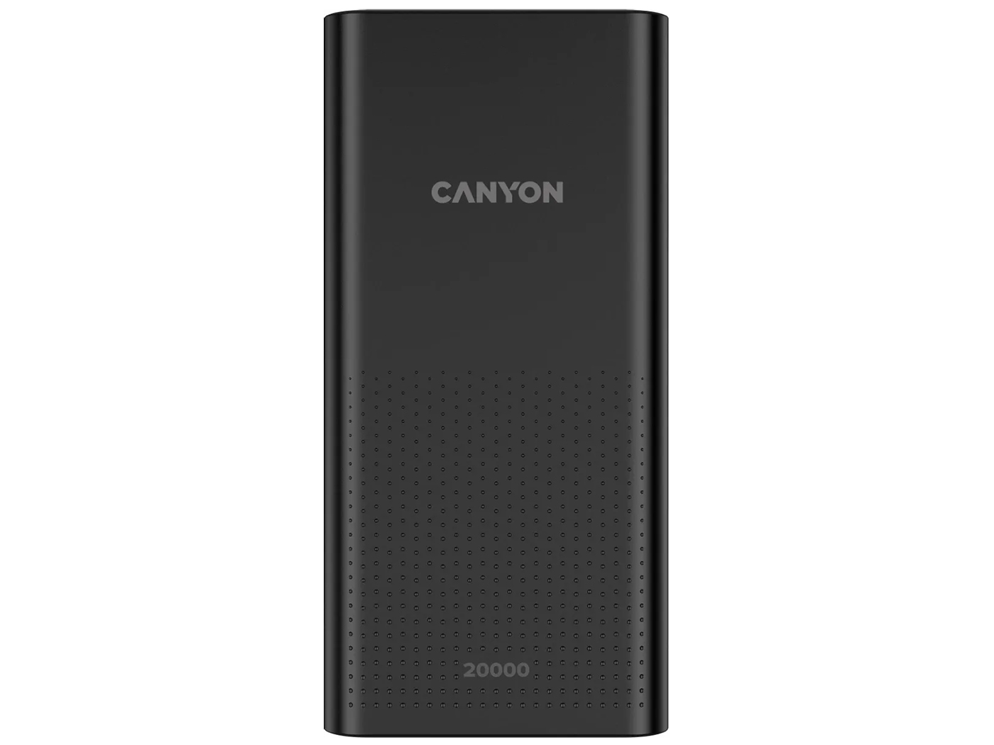  Внешний аккумулятор Canyon PB-2001, 20000 мАч, 10Вт, 5В/2.1A, 2xUSB, Черный CNE-CPB2001B