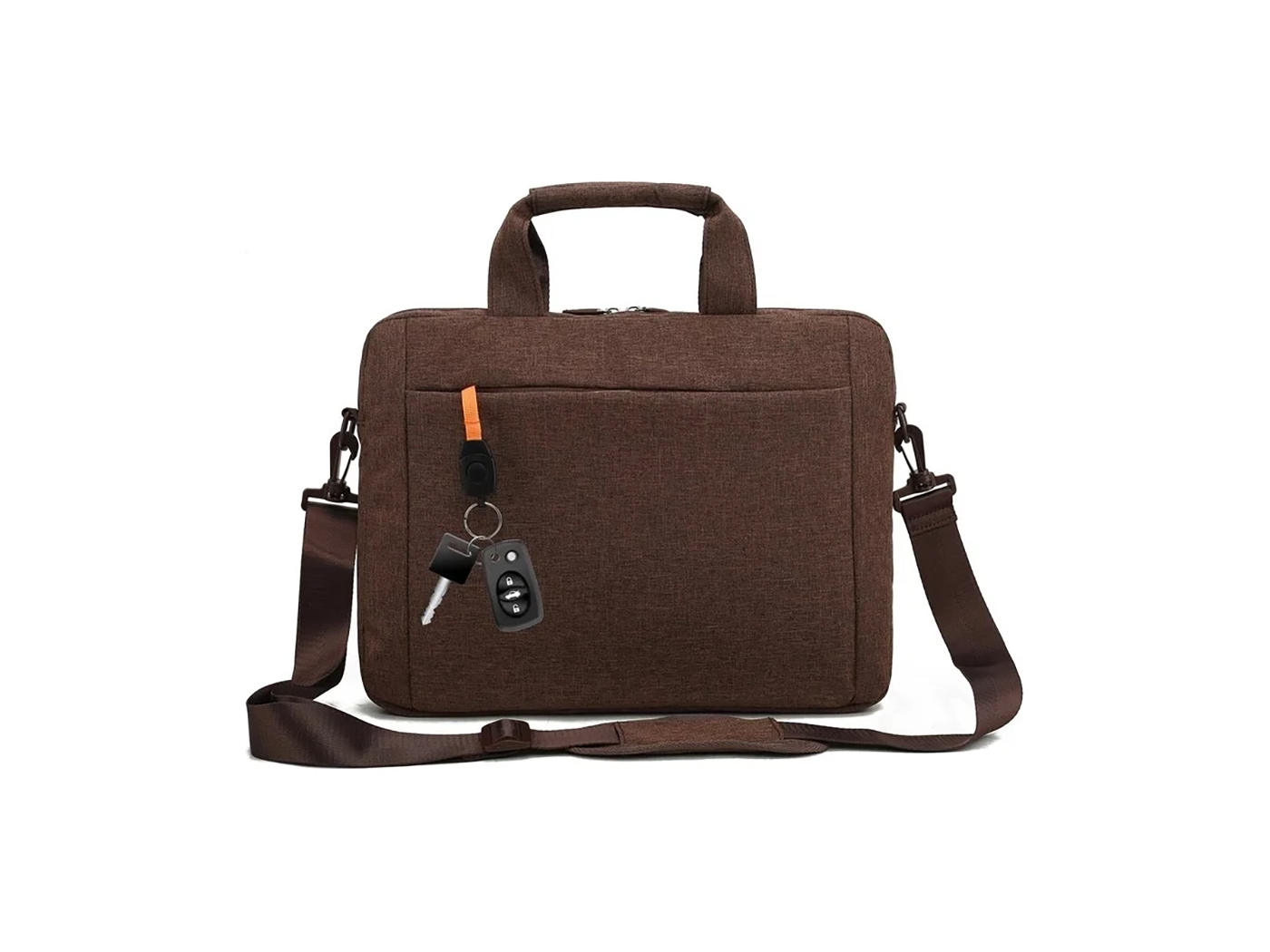 Сумка для ноутбука 14” Lamark L224, Полиэстер, Коричневый L224 Brown