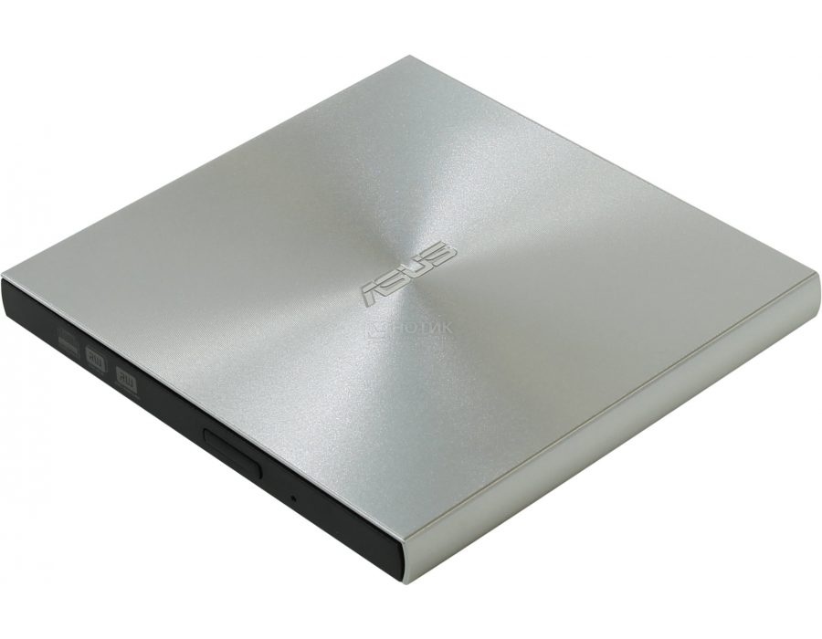 Привод оптический внешний ASUS ZenDrive DVD-RW, SDRW-08U9M-U, USB, USB Type-C, Серебристый SDRW-08U9M-U/SIL/G/AS/P2G