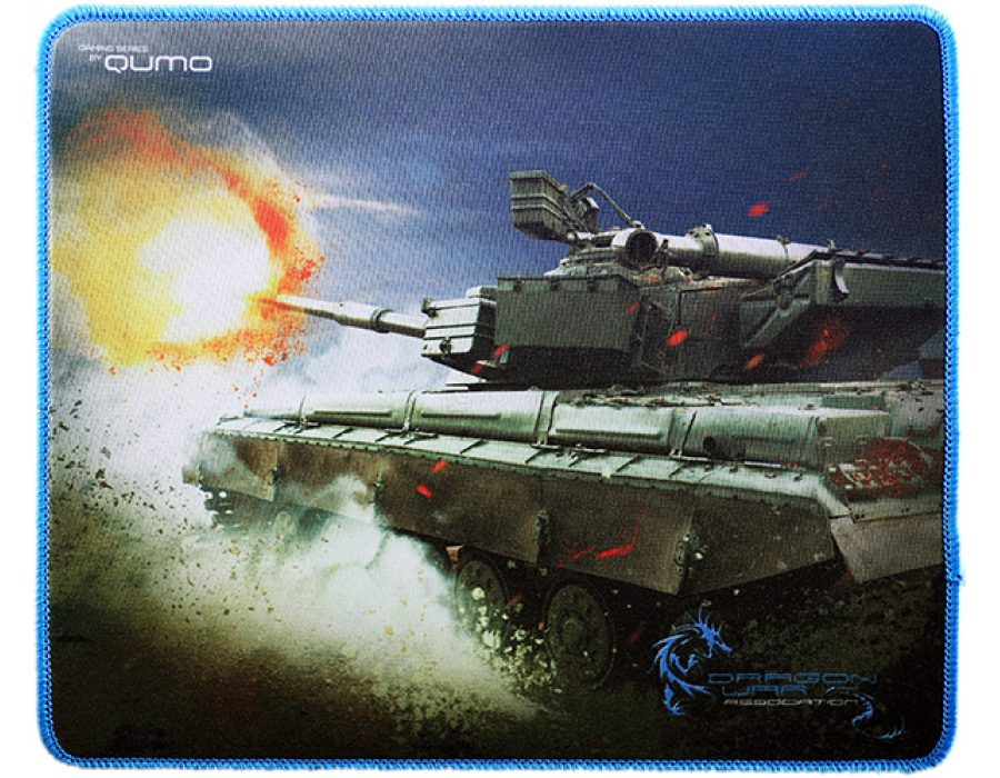 Коврик для мыши игровой Qumo Tank, 280x230 мм, Рисунок 20974